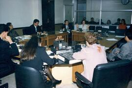 Fotografías de la comparecencia de Astrid Fischel, Primera Vicepresidenta de la República en la A...