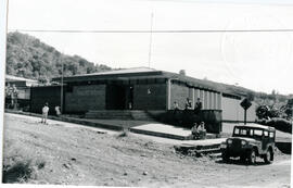Fotografía con la imagen del edificio del Seguro Social de San Pablo de León Cortés San José