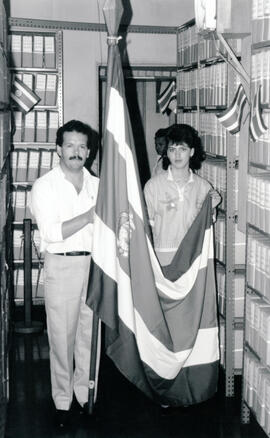 Fotografías del acto cívico realizado el 15 de setiembre en el Archivo Nacional, conmemorativo de...