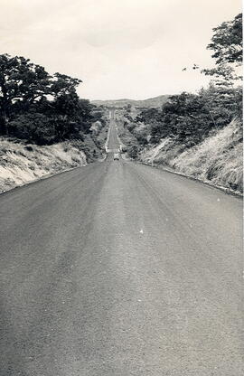 Fotografía de la carretera San Ramón-Arizona. Alajuela