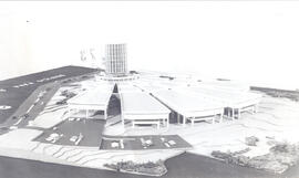 Fotografías de la maqueta del futuro edificio del Archivo Nacional San José