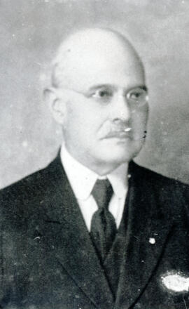Fotografía de Rafael Meza Noguera, Director del Archivo Nacional en los años 1906-1909. San José