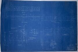 Plano del muelle de Golfito. Compañía Bananera de Costa Rica. Pier Shed. Copia heliográfica. Proc...