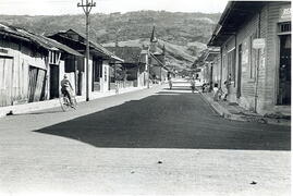 Fotografía de un aspecto de las calles de Turrialba. Cartago