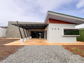 Fotografías de la inauguración del hub comunal en Oreamuno de Cartago.