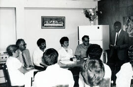 Fotografías del acto de clausura de los cursos de restauración Mecánica, Paleografía y Archivo Ad...