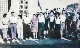 Fotografías de los Hermanos Barrantes Hidalgo en diversas actividades familiares. Hojancha, Guana...