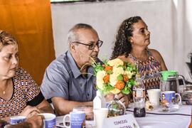 Fotografías de la reunión del nuevo concejo municipal con las directivas de Asociaciones de Desar...
