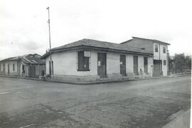 Fotografía de la casa en donde nació Joaquín García Monge en Desamparados. San José
