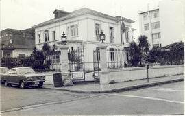 Fotografía con la imagen del edificio del Bar Key Largo, situado en avenidas 1-3 calle 7. En él s...