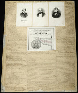 Retratos de José María Zamora, Braulio Carrillo, Juan Mora