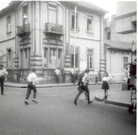 Fotografía del edificio de la Foto Américana. Situado en avenida 5, calle 2. Esquina sureste. San...
