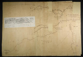 Plano de la carretera de San José a Puriscal en 1895