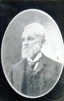 Fotografía de Ezequiel Gutiérrez I., Director del Archivo Nacional , de 05 1914 a 05 1916. Se obs...