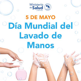 Publicación para redes sociales: Día Mundial del Lavado de Manos