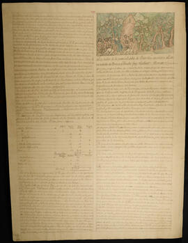 Manuscrito sobre Indios de la parcialidad de Suchis o Surchis apaleando al cura reductor de Boruc...