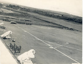 Fotografías del Aeropuerto Juan Santamaría. Vista de la ampliación y mejoramiento de la pista y d...