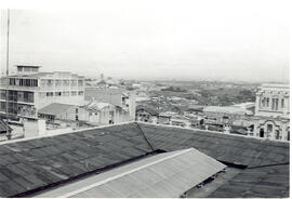 Fotografía. Vista parcial del lado Noroeste de la Ciudad San José, tomada desde los altos del edi...
