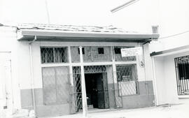 Fotografía de algunos edificios ubicados en avenida 4-6, calle 9, plazoleta de la Iglesia Soledad...