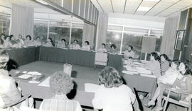 Fotografía de un Taller Interinstituciónal patrocinado por el Ministerio de Cultura, Juventud y D...