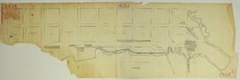 Plano Boulevard Limón. Fecha: 1897. Escala: 1=1000. Transparencia. Procedencia: Ministerio de Obr...
