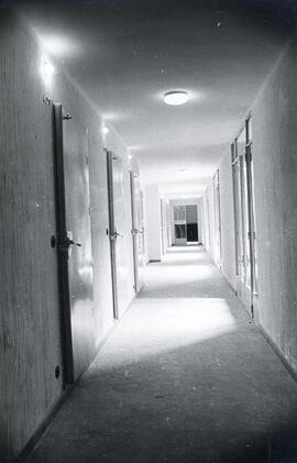 Fotografía de la planta número cuatro Depósito Incombustible del Archivo Histórico de Simancas. E...