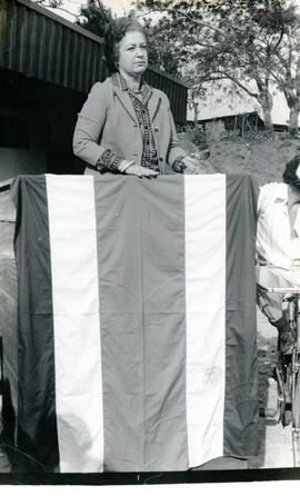 Fotografías de la inauguración que hace Mireya Guevara Fallas, Directora de la Dirección Nacional...