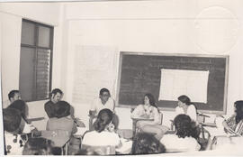 Fotografías con las imágenes de los participantes y expositores en el Seminario institucional de ...