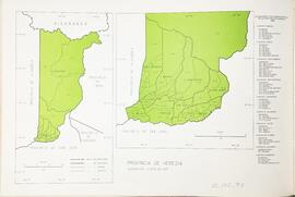Mapas división político administrativa de la provincia de Heredia 1980. En Atlas Estadístico de C...
