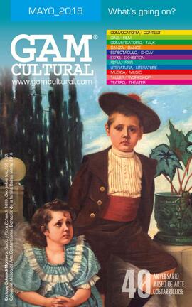 Afiche del 40 aniversario del Museo de Arte Costarricense