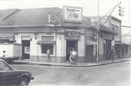 Fotografía del edificio del Morano Bar. Situado en avenida 5, calles 8 y 6 San José
