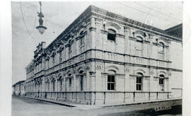 Fotografía del edificio que ocupó la Escuela Normal Superior, Heredia