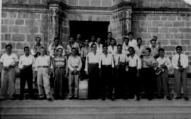 Fotografía de la Banda de Conciertos de Guanacaste con algunos de sus primeros integrantes
