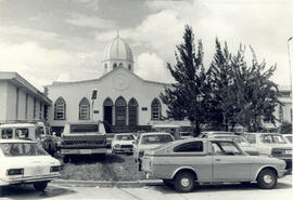 Fotografía con la imagen del edificio del Asilo Chapuí, Paseo Colón San José