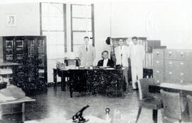 Fotografía del Departamento de Archivo de la Asamblea Legislativa. Aparecen: Lizanías Camacho Seg...