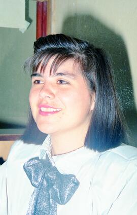 Negativo de Laura Córdoba Camacho, funcionaria del Departamento Archivo Notarial de la Dirección ...