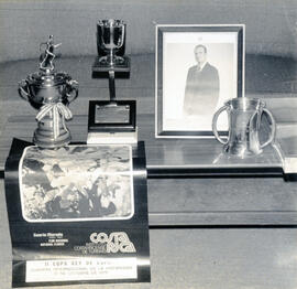 Fotografías de la entrega de trofeos de la II Copa Rey de España, Carrera Internacional de la His...