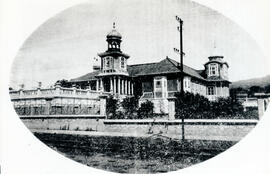 Fotografía de la casa de habitación de Juan de Dios Sáenz, colombiano