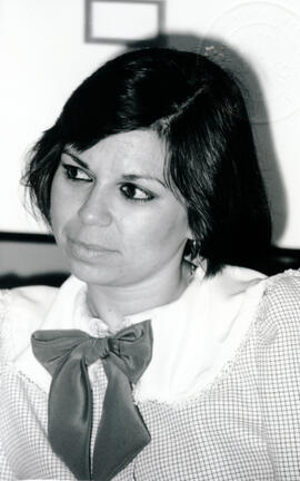 Fotografía de Ana Lucía Jiménez Monge, Jefe del Departamento de Protocolos Notariales del Archivo...
