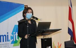 Fotografía de Paola Vega Castillo, ministra de Ciencia, Innovación, Tecnología y Telecomunicacion...