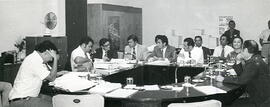 Fotografía con la imagen de una de las sesiones de la Asamblea Legislativa, relacionada con el ca...
