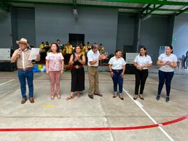 Fotografías de la celebración del Dia del Adulto Mayor en el cantón de Matina, Limón