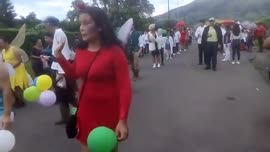Video del desfile de la Independencia de Costa Rica en Bijagua de Upala