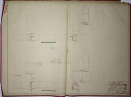 Plano del Colegio de Puerto Limón. Hoja Nº19 de 40. Distribución sanitaria. Escala: 1:150. Dibujo...