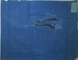Plano de la bahía de Moín, provincia de Limón