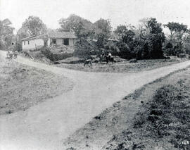 Fotografía de la carretera del cantón Tibás, provincia San José al cantón Santo Domingo, provinci...