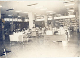 Fotografía del Departamento de catalogación de la Biblioteca Nacional. San José