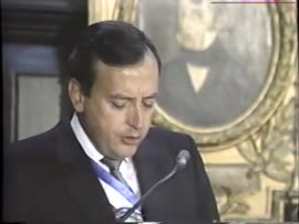 Video del discurso pronunciado por Rafael Ángel Calderón Fournier, Presidente de la República ant...