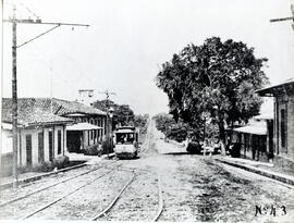 Reproducción Fotografía del final de la avenida central al oeste, donde hoy se levanta el Hospita...