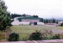 Fotografía del gimnasio del Liceo Samuel Sáenz Flores, Heredia